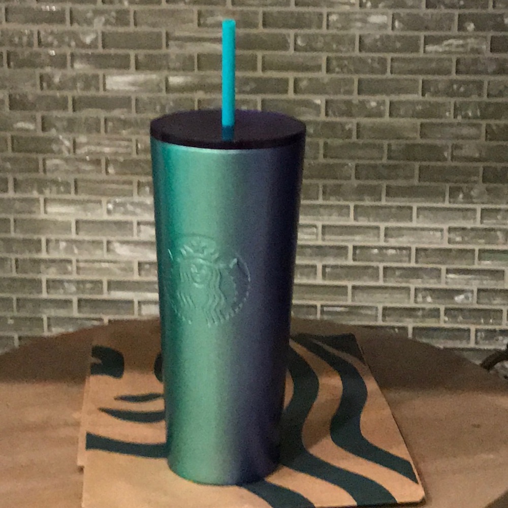 Starbucks ombré stainless steel tumbler